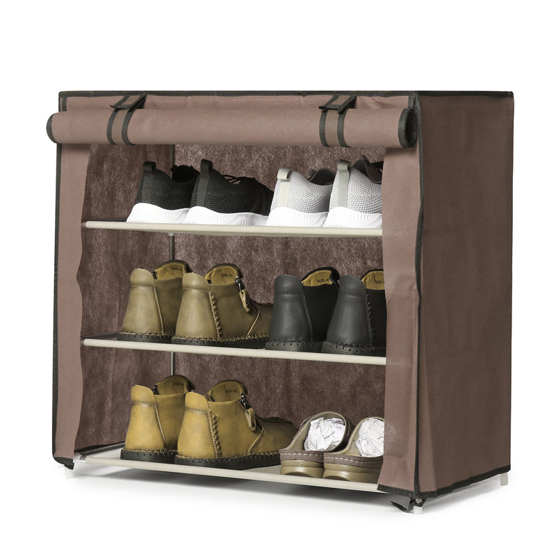 Rebrilliant 12 Pair Stackable Shoe Rack Wayfair